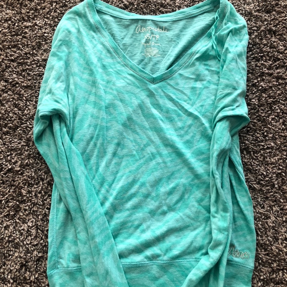 Zebra print shirt (XS)